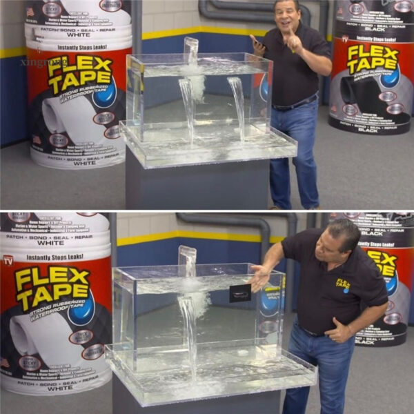 Cinta sellador Flex Tape 10cm x 1.5m FK22-63 - Imagen 5