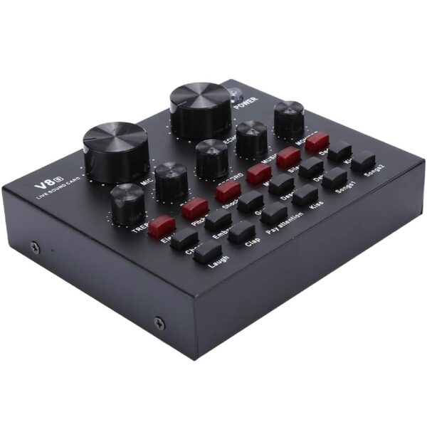 Tarjeta de Sonido con Efectos V8 USB - Imagen 7