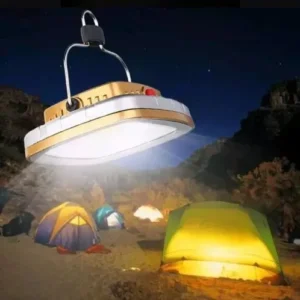 Lámpara LED solar recargable: sostenible