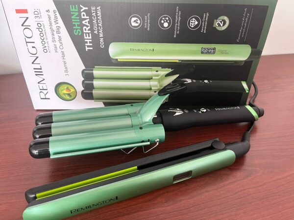Plancha de Aguacate + Pinza Sirena para el Cabello