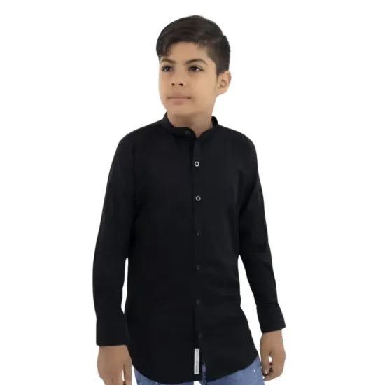 camisa manga larga para niño