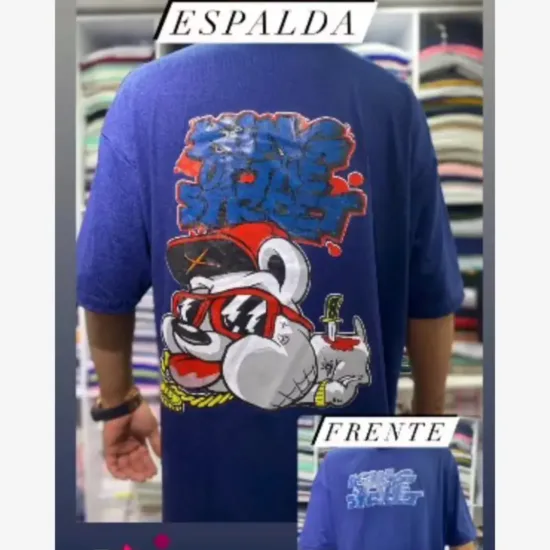 camiseta oversize king of the street