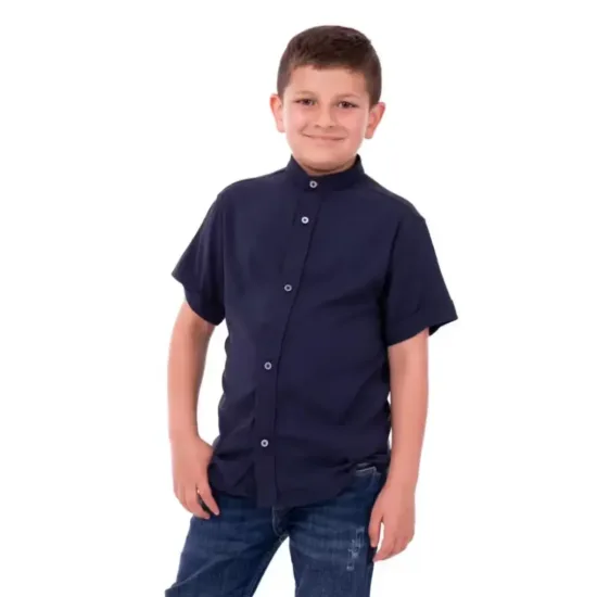 camisa manga corta niño